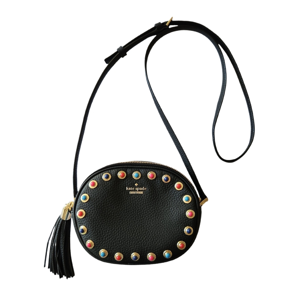 Kate Spade Devoe Street Tinley Crossbody Bag Black